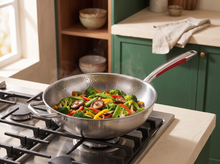 Titan Titanium Sauté Pan in a home kitchen