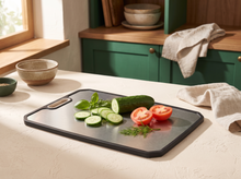 Titan Double-Side Titanium Cutting Board in a home kitchen