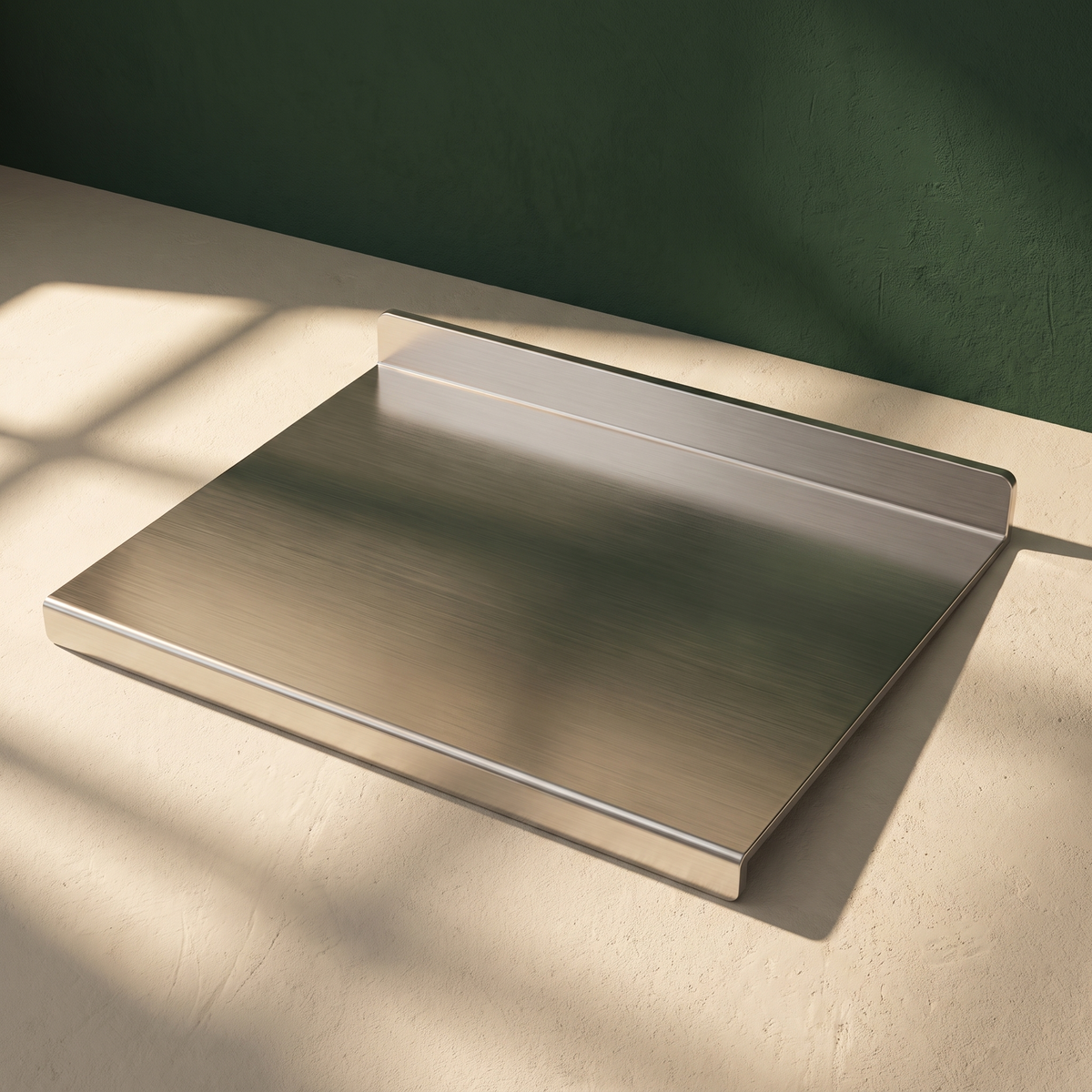 Stainless Steel Countertop Cutting Board product details